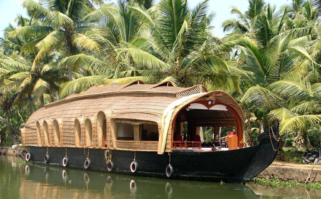 Houseboat at Kumarakom