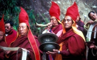 Buddhist monks at Gangtok