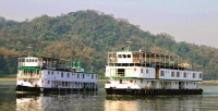 Cruise on the Brahmaputra River