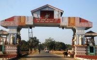 Entrance to Sualkuchi Village