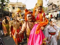 Celebrations in Kolkata Streets