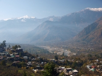 Himalayas from Kullu Valley